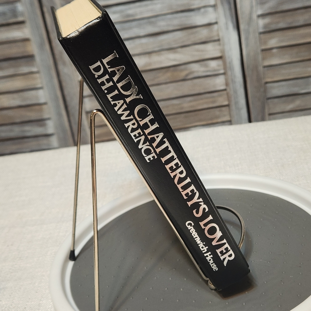 🔥 Lady Chatterleys Lover DH Lawrence Hardback Book Black Decor Book